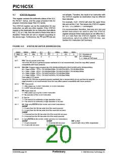 浏览型号PIC16C54-RC/SOXXX的Datasheet PDF文件第20页