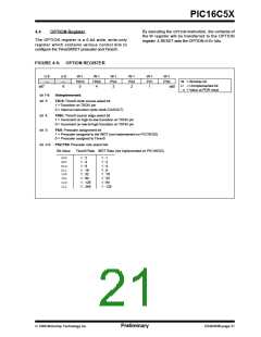 浏览型号PIC16C54-RC/SOXXX的Datasheet PDF文件第21页