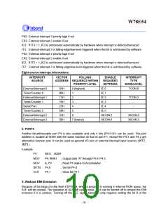 浏览型号W78E54-16的Datasheet PDF文件第10页