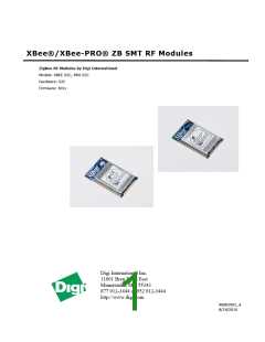 浏览型号XB24CZ7RIS-004的Datasheet PDF文件第1页
