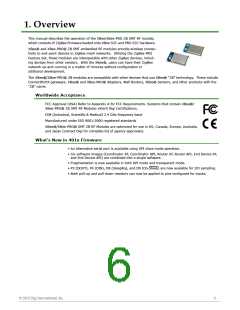 浏览型号XB24CZ7RIS-004的Datasheet PDF文件第6页