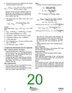 浏览型号XTR108EA-2K5的Datasheet PDF文件第20页