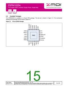 浏览型号ZSPM1025AA1W1的Datasheet PDF文件第15页