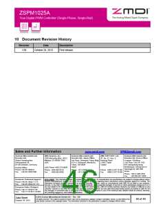浏览型号ZSPM1025AA1W1的Datasheet PDF文件第46页