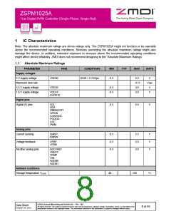 浏览型号ZSPM1025AA1W1的Datasheet PDF文件第8页