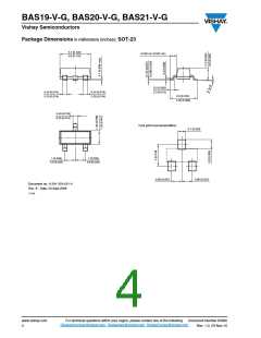 浏览型号BAS19-V-G的Datasheet PDF文件第4页
