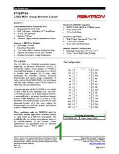 浏览型号FM18W08-SG的Datasheet PDF文件第1页