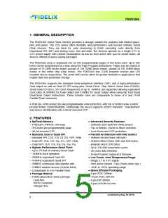浏览型号FM25Q64的Datasheet PDF文件第5页