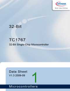 浏览型号SAK-TC1767-256F133HL的Datasheet PDF文件第1页