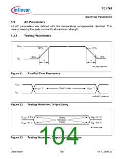 浏览型号SAK-TC1767-256F133HL的Datasheet PDF文件第104页
