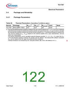 浏览型号SAK-TC1767-256F133HL的Datasheet PDF文件第122页