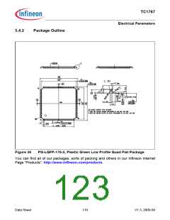 浏览型号SAK-TC1767-256F133HL的Datasheet PDF文件第123页