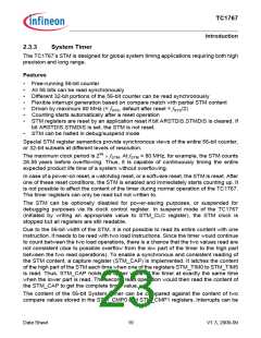 浏览型号SAK-TC1767-256F133HL的Datasheet PDF文件第23页