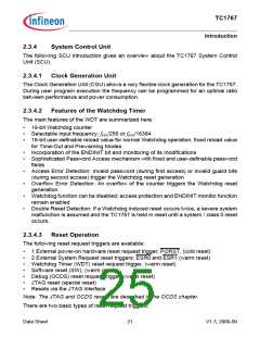 浏览型号SAK-TC1767-256F133HL的Datasheet PDF文件第25页