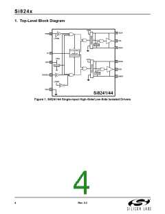 浏览型号Si8244BB-C-IS1的Datasheet PDF文件第4页