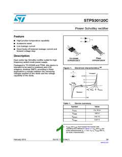 浏览型号STPS30120CT的Datasheet PDF文件第1页