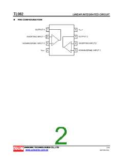 浏览型号TL082-S08-R的Datasheet PDF文件第2页