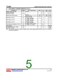 浏览型号TL082-S08-R的Datasheet PDF文件第5页