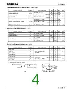 浏览型号TLP291-4的Datasheet PDF文件第4页