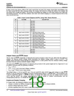 浏览型号BQ24707的Datasheet PDF文件第18页