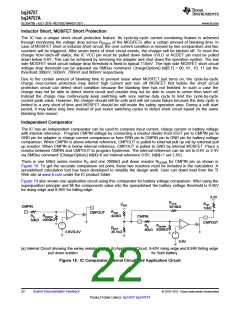 浏览型号BQ24707的Datasheet PDF文件第22页