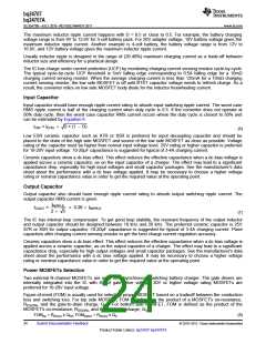 浏览型号BQ24707的Datasheet PDF文件第24页