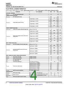 浏览型号BQ24707的Datasheet PDF文件第4页