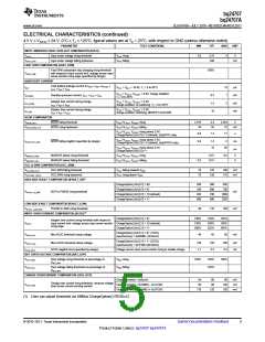 浏览型号BQ24707的Datasheet PDF文件第5页