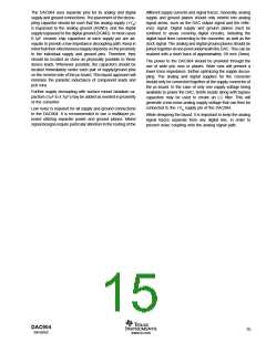 浏览型号DAC904的Datasheet PDF文件第15页