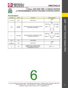 浏览型号HMC744LC3的Datasheet PDF文件第6页