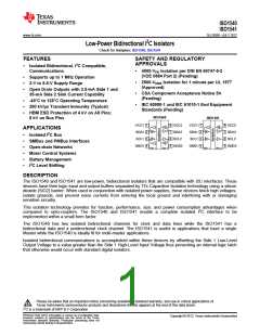 浏览型号ISO1540的Datasheet PDF文件第1页