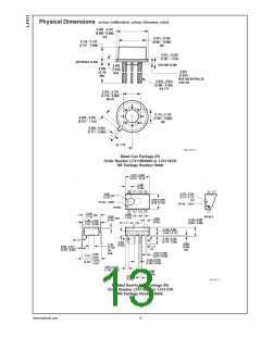 浏览型号LF411CN的Datasheet PDF文件第13页