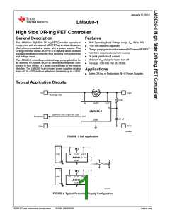 浏览型号LM5050-1的Datasheet PDF文件第1页