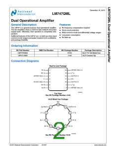浏览型号LM747J/883/NOPB的Datasheet PDF文件第2页