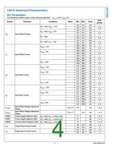 浏览型号LM747J/883/NOPB的Datasheet PDF文件第4页