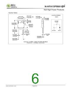 浏览型号N-HFA15PB60的Datasheet PDF文件第6页