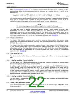 浏览型号PGA400-Q1的Datasheet PDF文件第22页