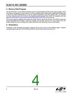 浏览型号SI4010-RC-DEMO的Datasheet PDF文件第4页