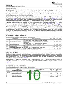 浏览型号TMDS361B的Datasheet PDF文件第10页