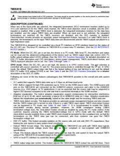 浏览型号TMDS361B的Datasheet PDF文件第2页