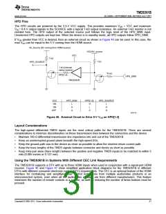 浏览型号TMDS361B的Datasheet PDF文件第31页