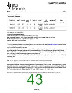 浏览型号TMDS361B的Datasheet PDF文件第43页