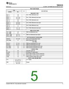 浏览型号TMDS361B的Datasheet PDF文件第5页
