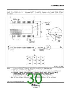 浏览型号TPA3116D2的Datasheet PDF文件第30页