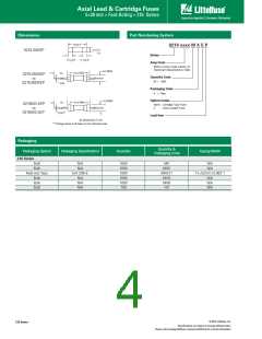 浏览型号0216.630MXP的Datasheet PDF文件第4页