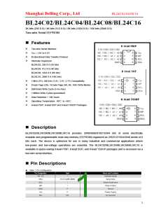 浏览型号BL24C02的Datasheet PDF文件第1页