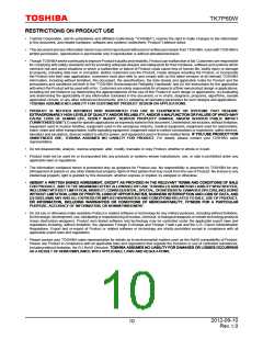 浏览型号TK7P60W的Datasheet PDF文件第10页