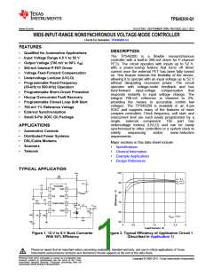 浏览型号TPS40200-Q1的Datasheet PDF文件第1页