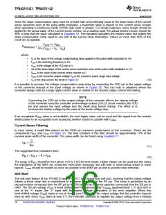 浏览型号TPS40210-Q1的Datasheet PDF文件第16页