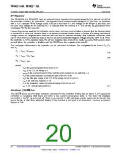 浏览型号TPS40210-Q1的Datasheet PDF文件第20页